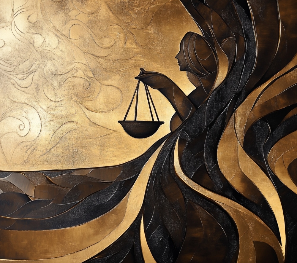 illustration balance de la justice